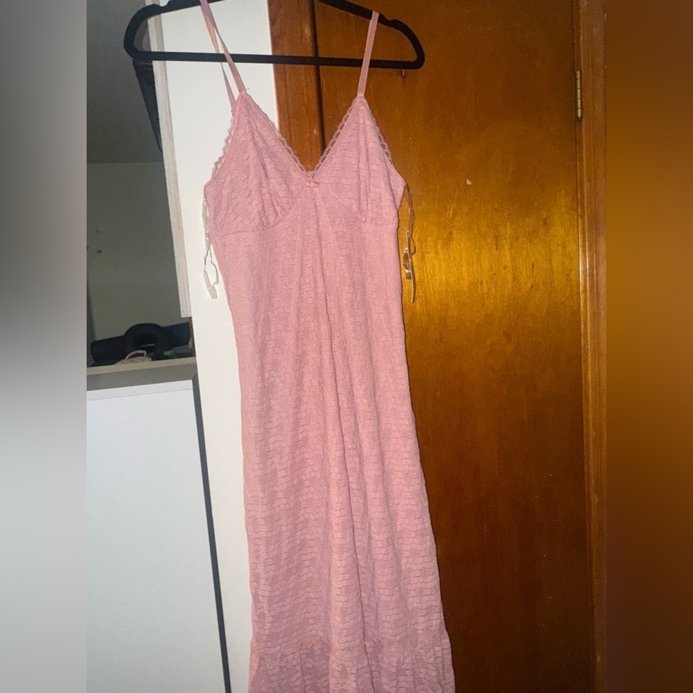 No boundaries pink long dress nwt